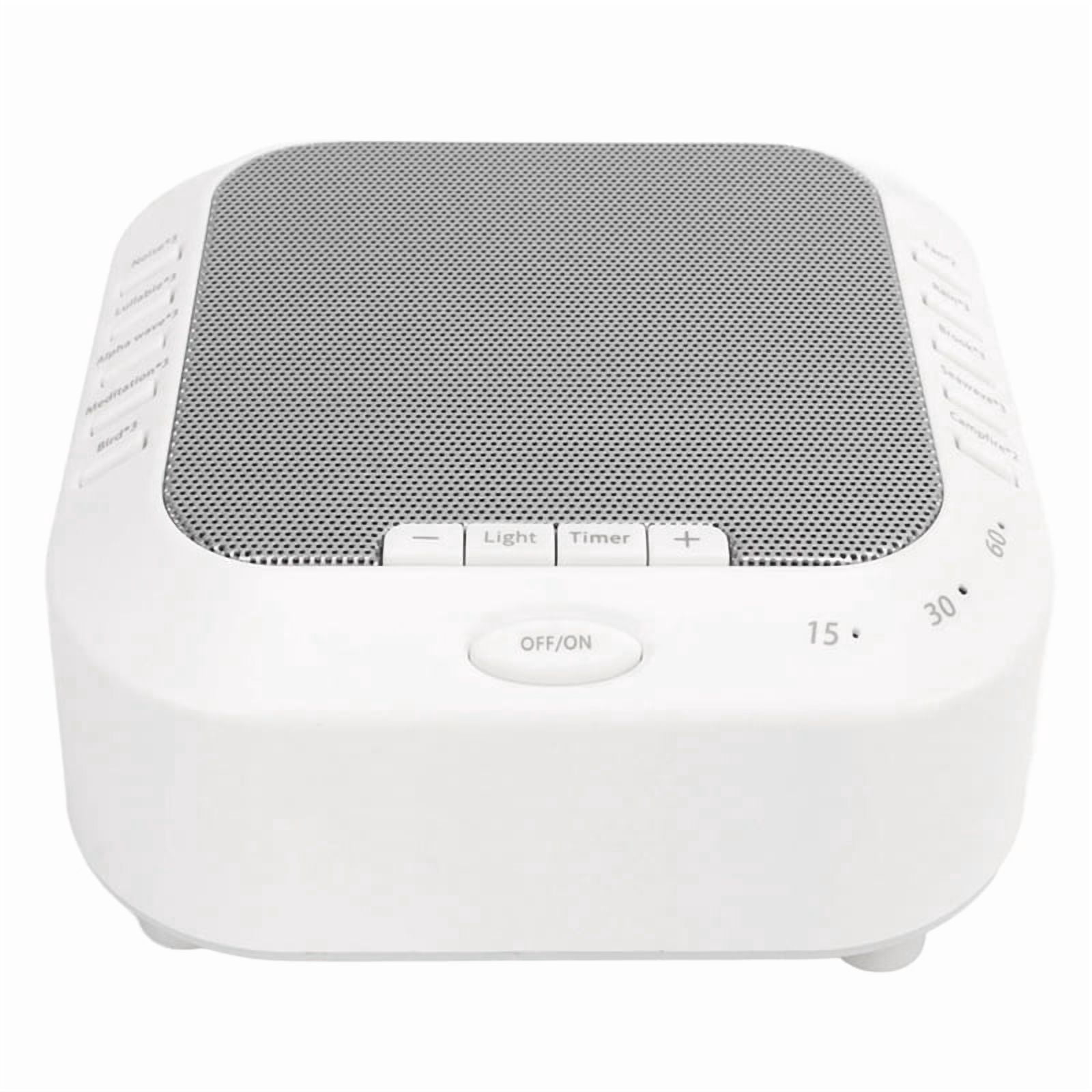 Noise Sound Machine with Night Light 28 Soothing Sounds with Volume Control Noise Reduction Portable for Baby Adults