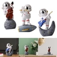 thumbnail image 1 of 3x Figura de Estatua Figura de Escultura para oficina en casa Macarena estatuillas de astronautas, 1 of 8