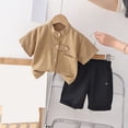 thumbnail image 2 of BJUTIR Casual Outfit For Boys Toddler Clothes Kids Summer Outfits Shirt Short Sets 6M To 5T, 2 of 9
