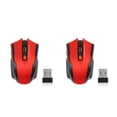 thumbnail image 4 of Sidaley Ratón óptico inalámbrico 6 teclas Accesorios para ratones de computadora para juegos Rojo Type2 NO2, 4 of 5