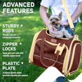 thumbnail image 3 of Bolsa de transporte para mascotas PETPROVED plegable con malla transpirable M, 3 of 5
