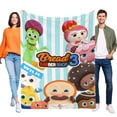 thumbnail image 1 of Barbería de Pan anti-pilling, suave, ligera, esponjosa y acogedora de lujo para hogar y cocina – Perfecta para niños y adultos,100X130cm, 1 of 6