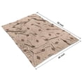 thumbnail image 4 of Beige Football and Stars Pattern Blanket,Comfortable Soft Flannel Throw Blanket,All Season,Warm Lightweight Blankets for Sofa Bed Couch Living Room Chair,40"x50", 4 of 4