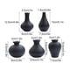 thumbnail image 4 of Elevate Your Decor with Our Matte Black Vase Collection, 4 of 5