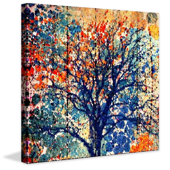 "Fall Season" by Irena Orlov Painting Print on Wrapped Canvas
