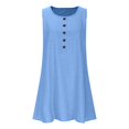 thumbnail image 5 of gljltg Summer Midi Dresses for Women Hollow Out Eyelet Ruffle Swing A Line Long Dress with Pockets Elastic Waist Short Sleeve Solid Color Boho Beach Dress, 5 of 9