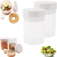 thumbnail image 1 of Frascos para Ensalada A Prueba de Fugas: Recipientes con Separación de Líquidos y Sólidos, con Aderezo para Preparar Comidas., 1 of 5
