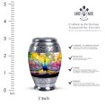 thumbnail image 2 of Small Urns For Human Ashes Mom - Keepsakes For Ashes - Funeral Urns For Women Ashes - Mini Keepsake Urns - Stuffed Peacock Urn - Decorative Urns For Human Ashes (Size -3", 4pcs), 2 of 5