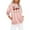 Pink, variant on Tetras tops for Women Trendy,Fashion Women's Casual Long Sleeve Round Neck Ladies Sweatshirt,Pocket Tops Blouse