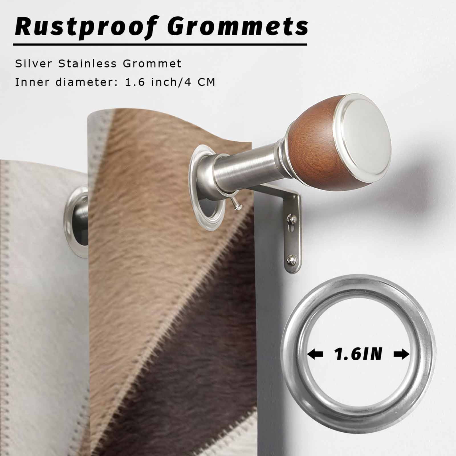 Radial Patchwork Outdoor Curtains for Patio, Country Abstract Beige Brown Cream Symmetrical Rays Sunshade Privacy Drapes Grommet Waterproof Outside Curtains for Porch/Cabana/Balcony 54"x108", 1 Panel