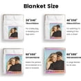 thumbnail image 6 of Custom Blankets with Photos Personalized Picture Blankets Customized Photo Blanket Gifts Birthday Gift for Wife Husband Girlfriend Boyfriend, 6 of 6