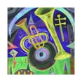 thumbnail image 1 of In Trombone Strife - Canvas, 1 of 10