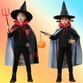 thumbnail image 4 of Gaexia Toddler Light Jacket ,Boys Halloween Cape Hooded Cloak Dress Up Play Show Outdoor Casual Wear Ages 2 10 Years, 4 of 7