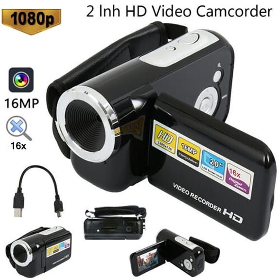 Video Camera Lcd 16Mp Digital Mini Video Camera Videocámara Regalo Para Niños Niños 2.0Inch Vogacara EL009558-00