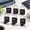 Black 6 Pack, variant on Ox Tsa Accepted Keyed Lugglocks Key Travel Lock Black 6 Pack