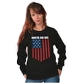thumbnail image 5 of Unity Freedom Patriotic American Flag Sweatshirt for Men or Women Brisco Brands S, 5 of 6