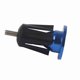 thumbnail image 4 of 1 par de tapones para manillar de bicicleta de aleación de aluminio (azul), 4 of 14