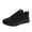 Black, variant on Mens Wide Walking Shoes Breathable 𝖫a𝖼e Up Knit Sneakers Soft Sole Non S𝗅ip Running Shoes Comfortable Tennis Athlet𝗂c Shoes Gym Workout Sport Shoes for Summer and Autumn