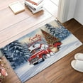 thumbnail image 2 of Santa is Coming Bichon Frise Merry Christmas Xmas Noel Truck Tree Doormat Bichons Dog Lovers Gifts Idea Indoor Outdoor Welcome Mat - 02023, 2 of 5