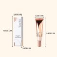 thumbnail image 3 of Xihbxyly oferta de hoy Crema maquilla sensible a la luz, aclara tono de la piel, corrector aislante, ligero y transparente, aceite control, crema premaquillaje, crema blanqueadora 30 ml, 3 of 7