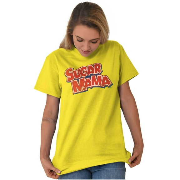 Sugar Mama Chocolate Candy Logo Women's Graphic T Shirt Tees Brisco Brands M