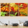 thumbnail image 2 of wall26 Canvas Print Wall Art Set Vibrant Peppercorn Mint Herb Spice Variety Food Kitchen &amp; Cooking Photography Realism Decorative Colorful for Living Room, Bedroom, Office - 16"x24"x3, 2 of 5