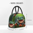 thumbnail image 2 of Balery Tree Frog Pattern Lunch Bag Women, Lunch Box, Lunch Bag, Small Leakproof Lunch Tote Large Capacity Reusable Insulated Cooler Lunch Container-One Size, 2 of 6