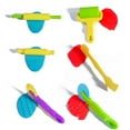 thumbnail image 4 of Ensemble d'Outils pour Pâte à Modeler pour Enfants 20 Pcs Ensemble de Pâte à Modeler Outils et Coupe-Pâte à Modeler Ensembles de Modelage Accessoires en Argile Plastique Rouleaux Colorés Extrudeuses Kit Modèle Cadeau de Noël, 4 of 11