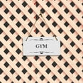 thumbnail image 2 of Gym (Flower Ornament) 5x10 Hanging Plus Wall or Door Sign | Rustic Twine | Range of Vibrant Decor Styles | Room Signs For Home and Business, 2 of 7