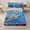 Sea Turtle 01, variant on Manfei Fantasy Sea Turtle Zipper Twin Comforter Sets with Fitted Sheet and 2 Pillowcases for Kids Boys and Girls, Magical Princess Castle Zipper Bedding Set, Stars Reversible, 4-Piece