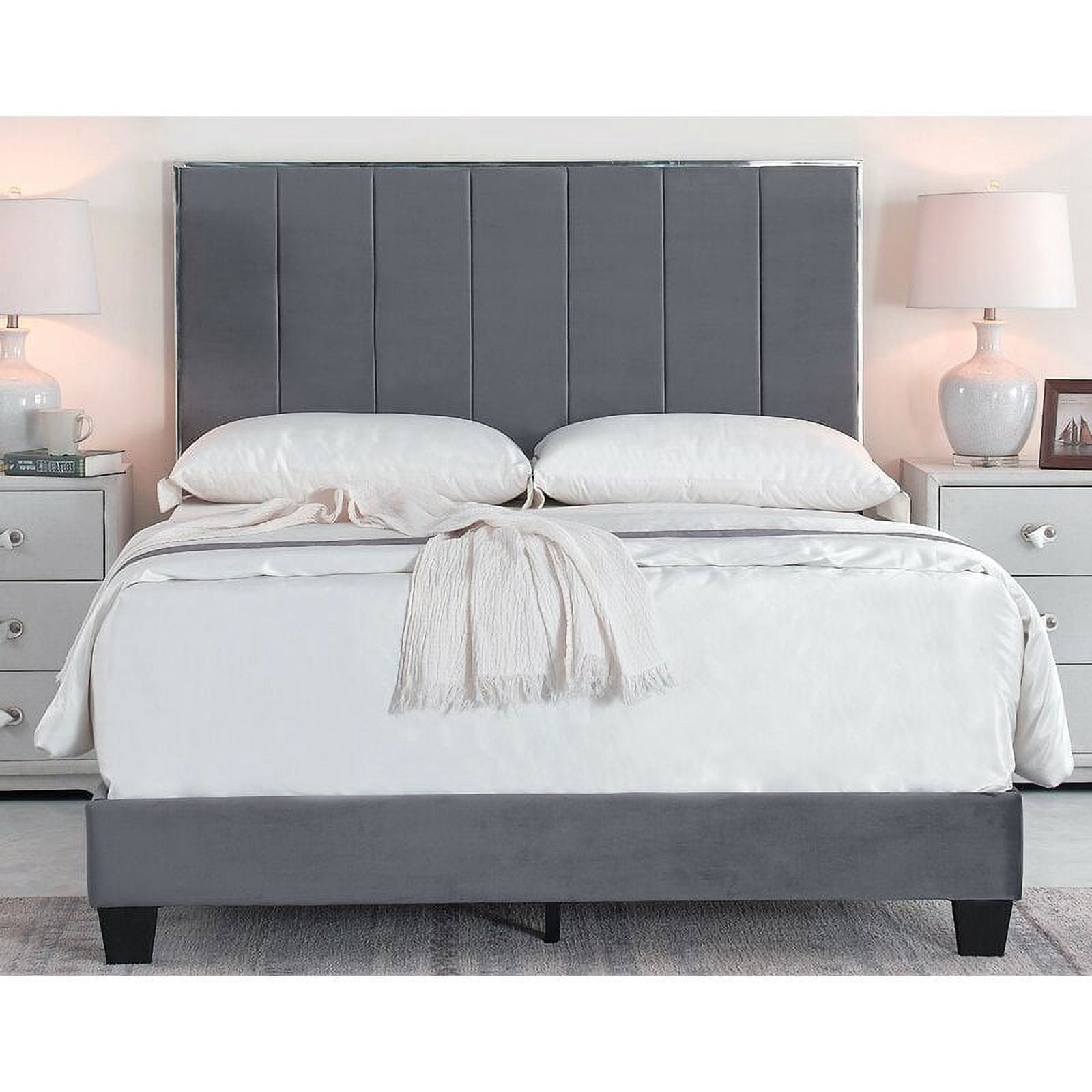 Aayush Upholstered Standard Bed