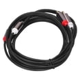 thumbnail image 4 of Cable de audio RCA macho de 2 RCA a RCA macho de 2 RCA chapado en oro doble para cable RCA para TV a amplificador de 2 m/6,6 pies, 4 of 12
