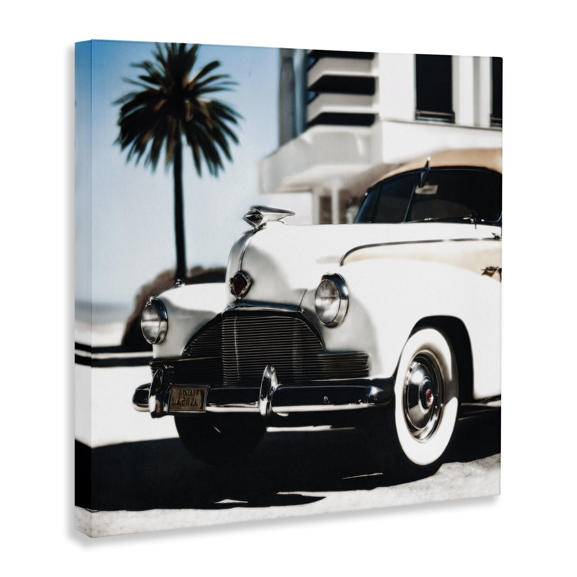 Stupell Industries California Cruise Car Transportation Painting Wrapped Canvas Art Print Wall Art, 30 x 30