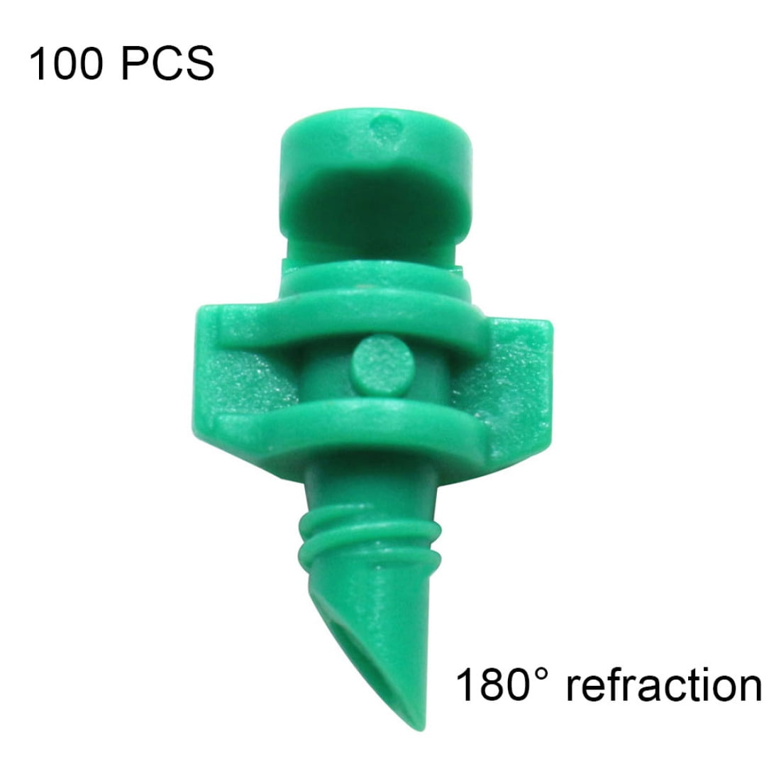 Ssxinyu 100 Pcs Micro Sprayer Nozzles Replacement Jet Mister for Cloning Machine Hydroponic
