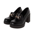 thumbnail image 2 of Mocasín Becky color negro con doble plataforma 22.0 Dorothy Gaynor Mocasín Becky color negro con doble plataforma 22.0, 2 of 6