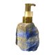 thumbnail image 2 of Dispensador de jabón, piedra hermosa y elegante recargable para encimera de ducha, hogar Azul, 2 of 8