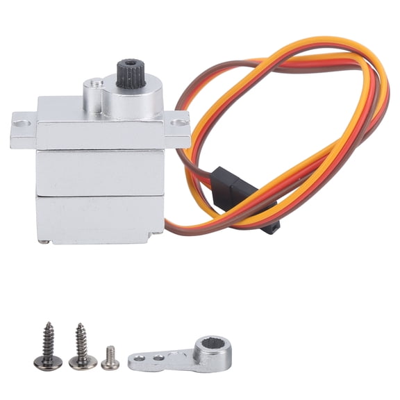 Full Metal Servo Conversion Kit, RBR/C 9g WPL Metal Servo, Servo Ultra-Quiet Sound Fit for RC Helicopter Airplane Car Boat Robot Controls