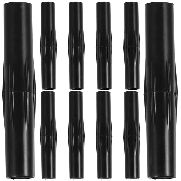 10Pcs Flagpole Connector Part Plastic Flagpole Connection Sleeve Flagpole Linking Adapter Flagpole Supplies