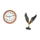 thumbnail image 5 of Reloj de pared de pájaro de resina con extendidas, reloj colgante decorativo, adorno Feng Shui, estatua decorativa para cocina y hogar., 5 of 8
