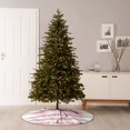 thumbnail image 6 of Sikiie Flamingo Nativity Christmas Tree Skirt, Jesus Christian Winter Holiday Tree Mat Decoration(30-48IN)36", 6 of 6