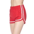 thumbnail image 3 of Women's Active Dolphin Hem Running Shorts Yoga Fitness Sport Elastic Waist Shorts, 3 of 5