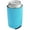 Neon Blue, variant on Neoprene Reversible Can Cooler Collapsible Sleeves for 12oz Cans - 1-Pack - Blank Design for any Event - Dual Sided Insulation Keeps Your Drinks Cool!