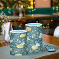 thumbnail image 3 of Yayeee Flameless Candles with Remote Flickering Battery Operated Multi Color Changing, Yellow Lemons, 3 of 7