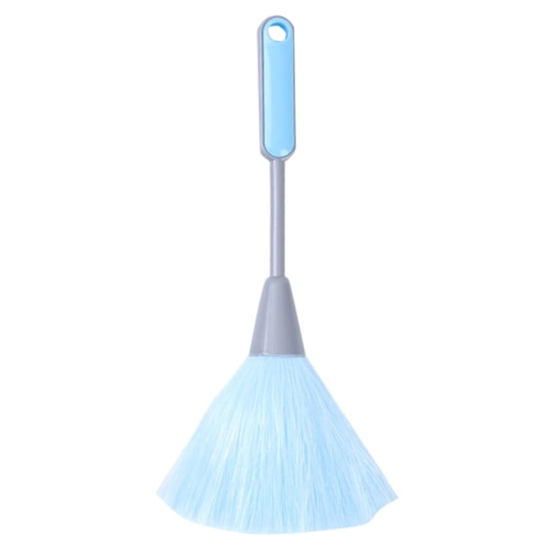 Mini cepillo de plástico con mango bicolor para limpiar teclados y ordenadores Mini cepillo de limpieza para escritorio