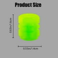 thumbnail image 4 of 20 Pcs Glow-in-The-Dark Car Tire Valve Cap Set, 5 Colors Light Up Valve Stem Caps Universal for Cars Trucks SUVs Motorcycles and Bikes, 4 of 9
