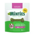 thumbnail image 3 of (4 pack) MINTIES Dog Dental Bone Treats, Dental Chews for Tiny & Small Dogs, 16 Count, Shelf-Stable, 3 of 9