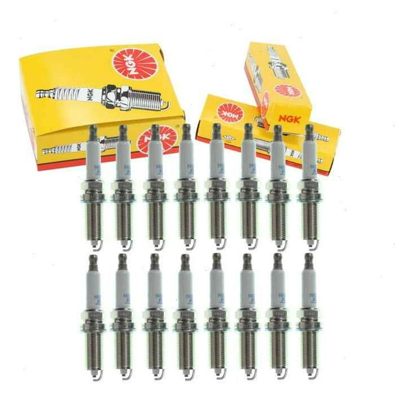 16 pc NGK Standard Spark Plugs compatible with Chrysler 300 5.7L V8 2009-2017