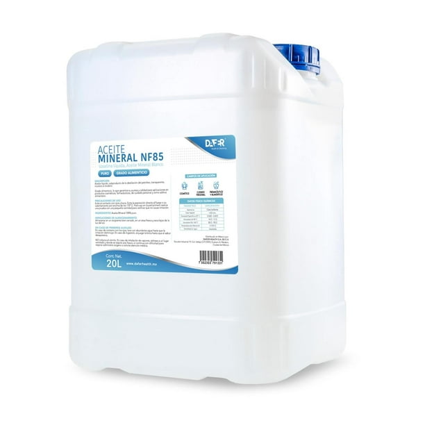 Vaselina Líquida 85 NF USP de 20 Litros - Uso Profesional y Limpieza - Dafer Health & Cleaning