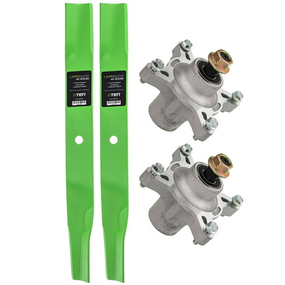 8TEN Spindle High Lift Blade Kit for Exmark Toro 42 inch TimeCutter MK1002281