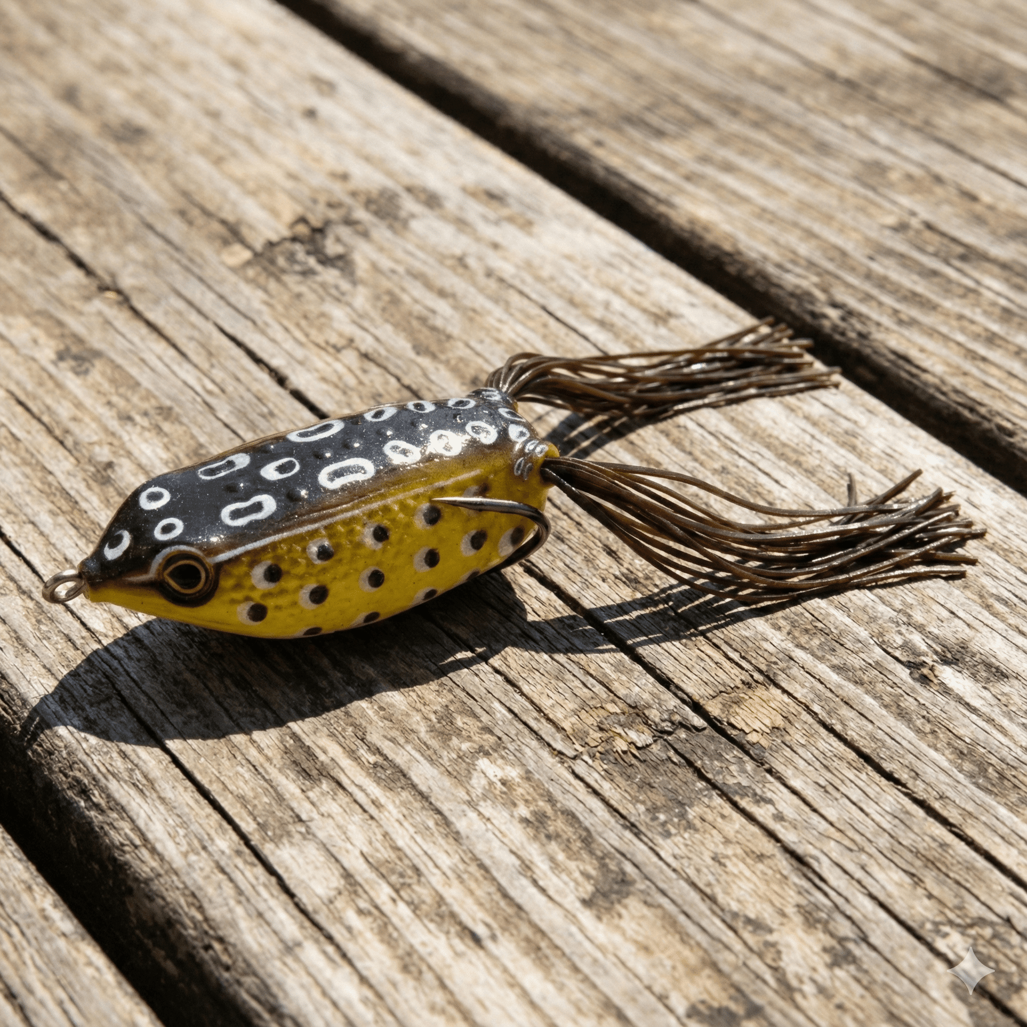 Ozark Trail 2.5" Topwater Frog Fishing Lure - Brown